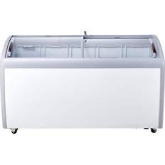 Freezers VEVOR Commercial Ice Cream Display Case 27.2 in White