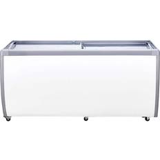 Freezers VEVOR 28 in W Ice Cream Display Case White