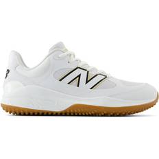 Baseball New Balance Men's Fresh Foam 3000v7 Turf-Trainer Baseball Shoes White/Black (Size 6.5 Wide)