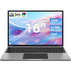 Cheap 16 GB Laptops Jumper Laptop 16 Inch 16GB DDR5 512GB SSD