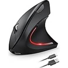 Tecknet Ergonomic Wireless Mouse 4800 DPI