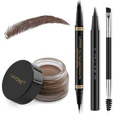 Lavone Eyebrow Pencil Brow Kit - Dark Brown