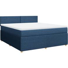 vidaXL Fabric Continental Bed 180x200cm