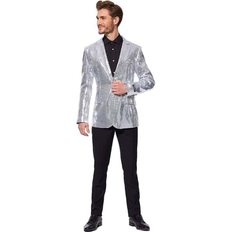 OppoSuits Tenues de soirée OppoSuits Suitmeister Sequins Silver Blazer