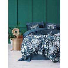 L'essentiel Lyxigt Blått Duvet Cover Set 220 x 240 cm Påslakan