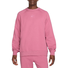 Femme Hauts NIKE Men's Fleece CS Crew Sweatshirt - Desert Berry/Elemental Pink