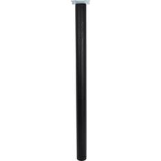 Home It Straight Bracket Matt black Bordsben 80cm