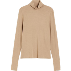 H&M Polo Neck Top - Beige