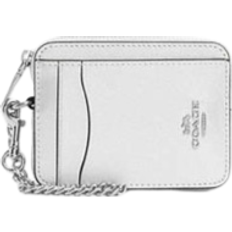 Coach Zip Card Case - Silver/Light Silver