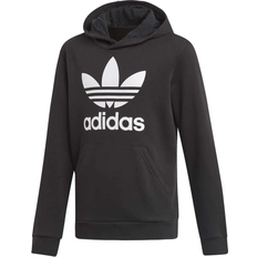 Adidas Tyttö Lastenvaatteet adidas Trefoil Hoodie Huppari - Musta