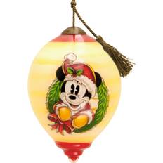 Hallmark Disney Ne'Qwa Art Mickey Mouse Christmas Tree Ornament