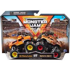 Monster Jam Toy Vehicles Monster Jam El Toro Loco Vs Mutt Die-Cast Trucks 1:64 Scale