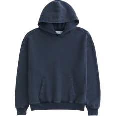 Hollister Co. Tops Hollister Co. Boxy Hoodie - Washed Navy