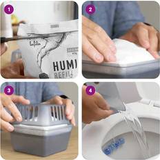 vidaXL Fuktabsorbent Refiller 12 St 900 g
