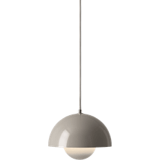 &Tradition Flowerpot VP1 Beige/Grey Pendant Lamp ∅ 23cm