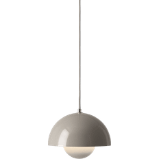 &Tradition Flowerpot VP1 Beige/Grey Pendant Lamp 23cm