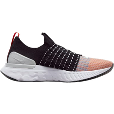 Men - Nike React Running Shoes Nike React Phantom Run Flyknit 2 M - Black/Team Orange/Electric Green/White