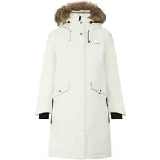 Valkoinen Ulkoiluvaatteet Didriksons Erika Parka 3 - White Foam