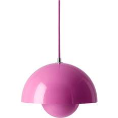 Purple Pendant Lamps &Tradition Flowerpot VP1 Pendant Lamp 23cm