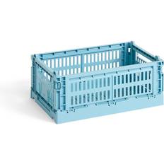 Azul Cajas y Cestas Hay Colour Crate S Caja de almacenamiento