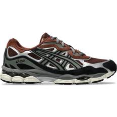 Brown Sport Shoes Asics Gel-Nyc - Reddish Brown/Black