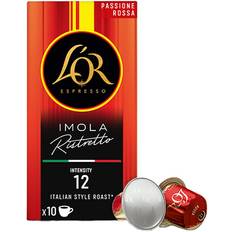 Frukt Kaffekapslar L'OR Ristretto Imola Coffee Capsules 52g 10st