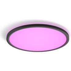 Uk til dk Philips Hue Tento WCA UK/DK Black Ceiling Flush Light 42.6cm