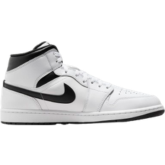 Herre - Nike Air Jordan 1 Sneakers NIKE Air Jordan 1 Mid M - White/Black