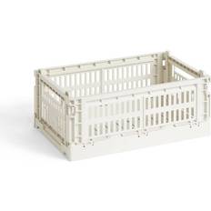 Rectangular Storage Boxes Hay Colour Crate S Off-White Storage Box