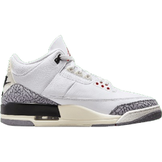 Men - Textile Sneakers NIKE Air Jordan 3 Retro Reimagined M - Summit White/Fire Red/Black/Cement Grey