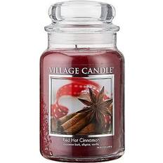 Village Candle Red Hot Cinnamon 21.25 oz Scented Candle