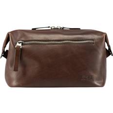 Jost Toilet Bag - Brown