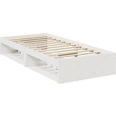 vidaXL Day Bed without Mattress White Sofa 203.5cm