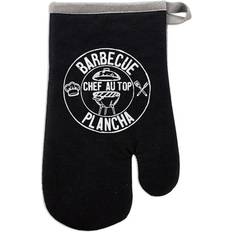 Chef Barbecue Pot Holders Black, White (28x14cm)