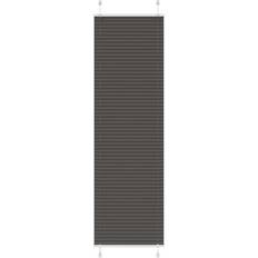 Schwarz Plissee-Rollos vidaXL Plissee Schwarz 55x200 cm Stoffbreite 54,4 cm