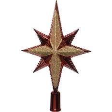 Plast Julgranspynt Decoris Peak Dark Red Julgranspynt 25.5cm