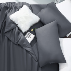 Fitted sheet super king size 99rooms Extra Deep Fitted 40 cm Super King Size Bed Sheet Grey