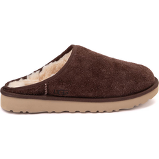 Shoes UGG Classic Shaggy Suede Slip-On - Brown/Burnt Cedar