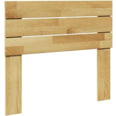 vidaXL Hovedgærde 80 cm Massivt Egetræ Sengegavl 80cm