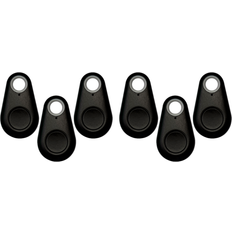 Bluetooth GPS & Bluetooth-trackers Evermart Bluetooth Key Finder Black 6-Pack
