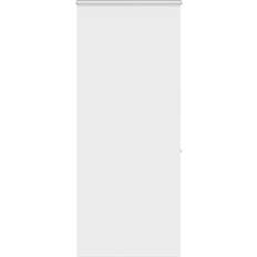 White Shower Curtains vidaXL Shower Roller Blind with Cassette 110 x 240 cm