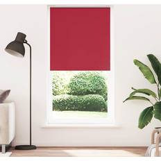 Plast Rullgardiner vidaXL Rullgardin Mörkläggningsröd 100x230 cm 95,7 cm