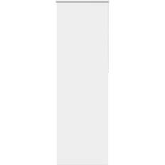 vidaXL Rullgardin Mörkläggning Vit 75x230 cm Tyg 70,7 cm