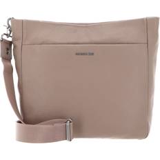 Mandarina Duck Mellow Leather Crossbody Bag - Taupe
