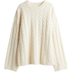 H&M Cable-Knit Sweater - Cream