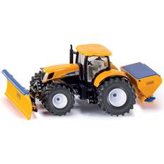 Plastleksaker Traktorer Siku Traktor med Plog och saltspridare 2940