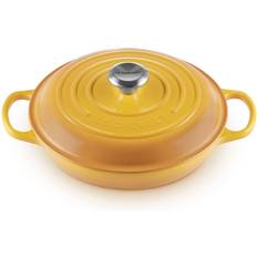 Le Creuset Ergonomic Handle Casseroles Le Creuset Nectar Signature Cast Iron Round with lid 2.2 L 26 cm