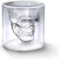 Kristallglas Schnapsgläser MikaMax Skull Schnapsglas 6cl