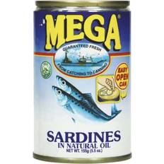Mega Prime Foods Sardiner i olja 155g 1pack