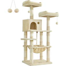 Feandrea Árbol Para Gatos De Varios Niveles, Beige